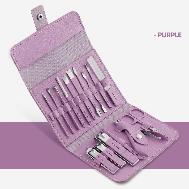 Premium Nail Clipper & Cutter Toolbox Set – Professional Grooming Kit for Men & Women